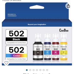 EPSON 502 High Capacity Ink Bottles 