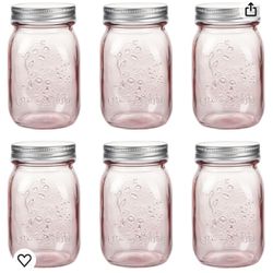 Pink Mason Jars Party Centerpiece Canning 11 Total Party Decorations 