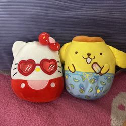 Hello Kitty Summertime Squishmallows