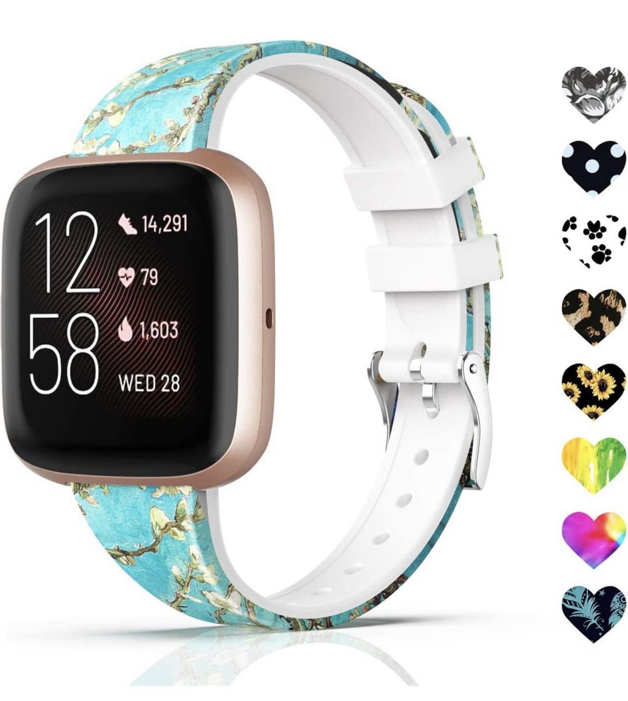 WristBand Compatible with Fitbit Versa/Fitbit Versa 2/Fitbit Versa Lite Edition