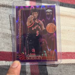 Topps Basketball Chrome Immanuel Quickley 35/75