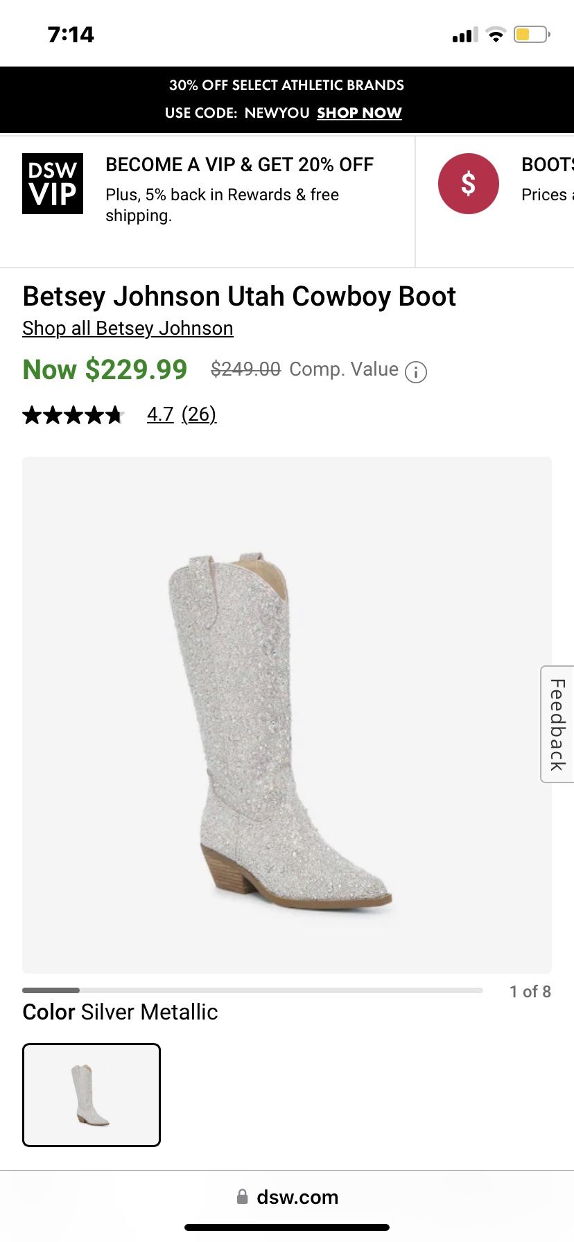 Betsy's Johnson Boots