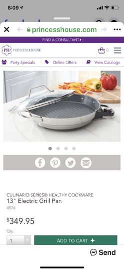 Electric Grill Pan NEW
