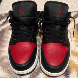 jordan’s 1 low bred toe 