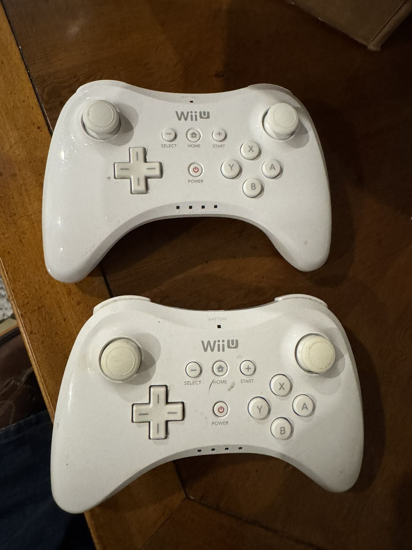 WiiU Pro Controllers