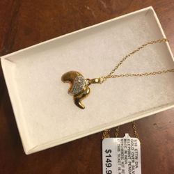 necklace jewelry gold over silver , Christmas gifts