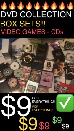 Video games and movies - Xbox ps1 dvd