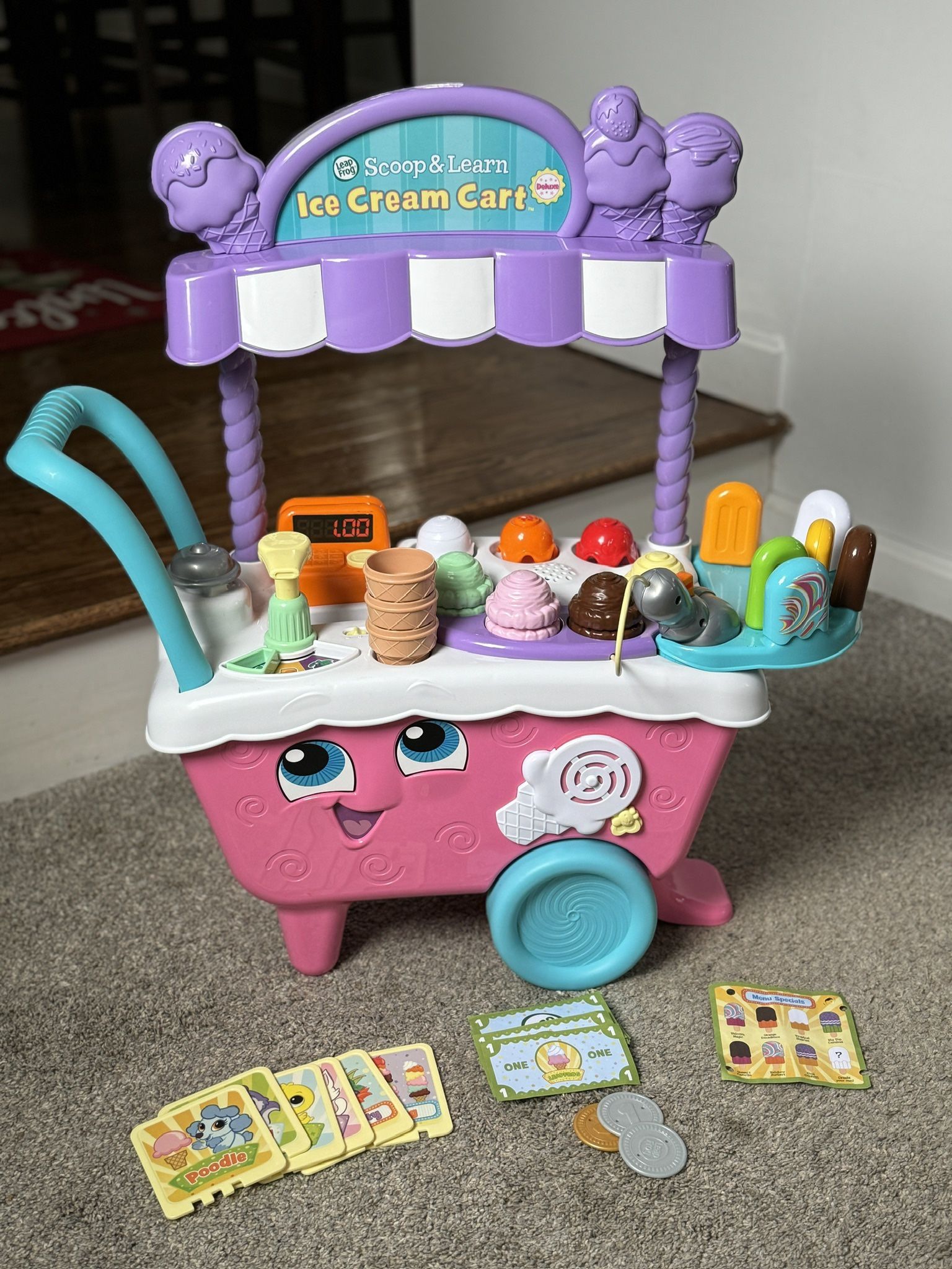 LeapFrog Scoop and Learn Ice Cream Cart Deluxe 