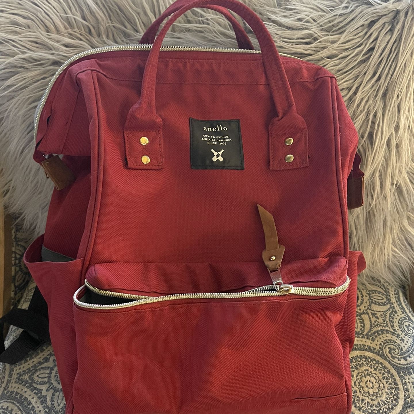 Anello Womens Signature Backpack