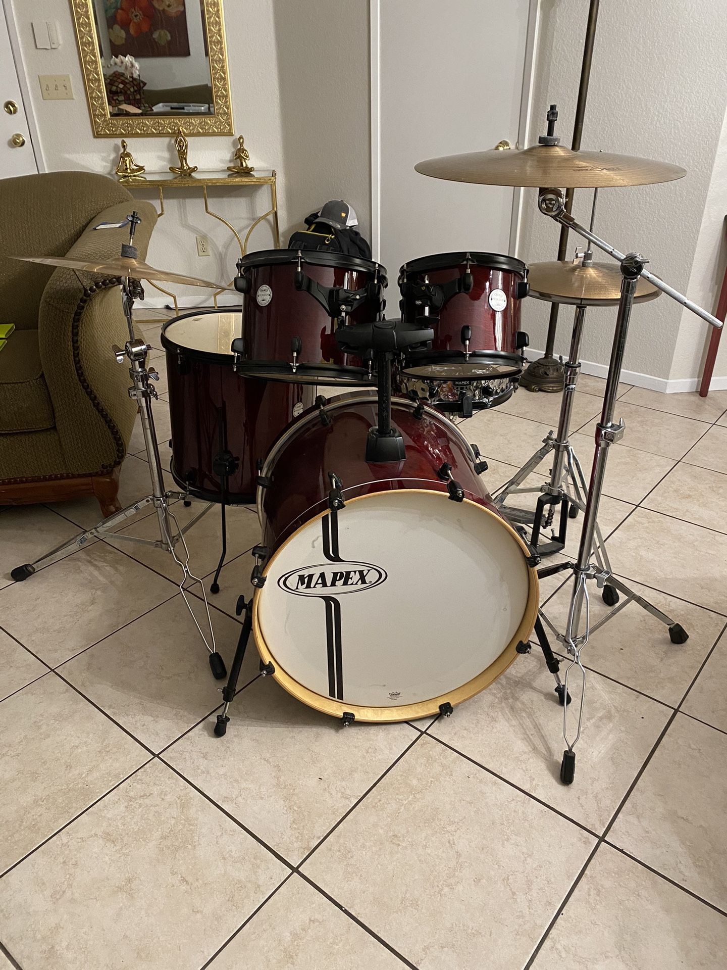 Mapex Horizon Drum Set Ready To Go