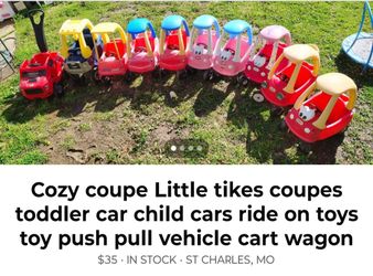 Little tikes cozy coupe dinosaur brand new toddler car toy cars toys coupes