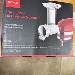 Frozen Fruit Ice Cream Attachment