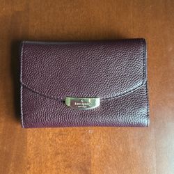 Burgundy Kate Spade wallet