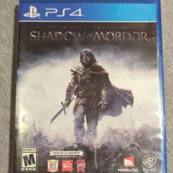 PS4 Middle Earth- Shadow Of Mordor