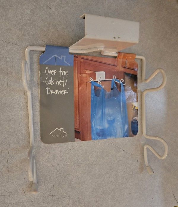 Over The Door Plastic Bag Holder