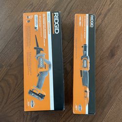 Ridgid Tools Hacksaw And Ratchet 