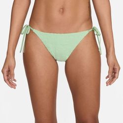 NWT NIKE SWIM Retro Flow Side Tie Bikini Bottoms in Vapor Green M