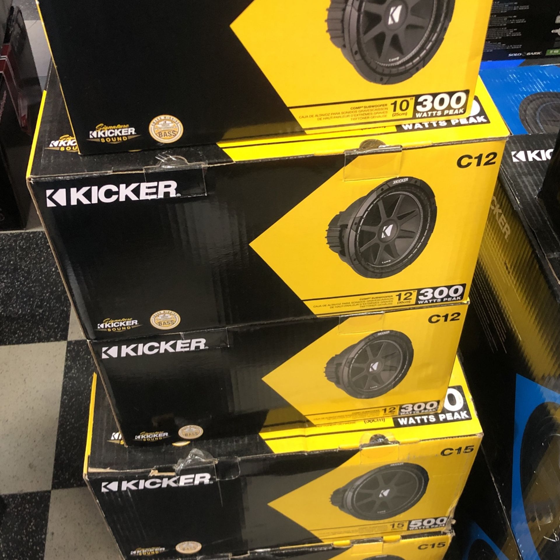 Kicker C12 On Sale Today For 79.99