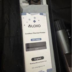 PaperVLOXO Cordless Thermal Printer MHT-P8008 brand new in box never used.