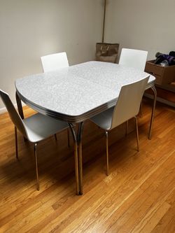 Table and chairs