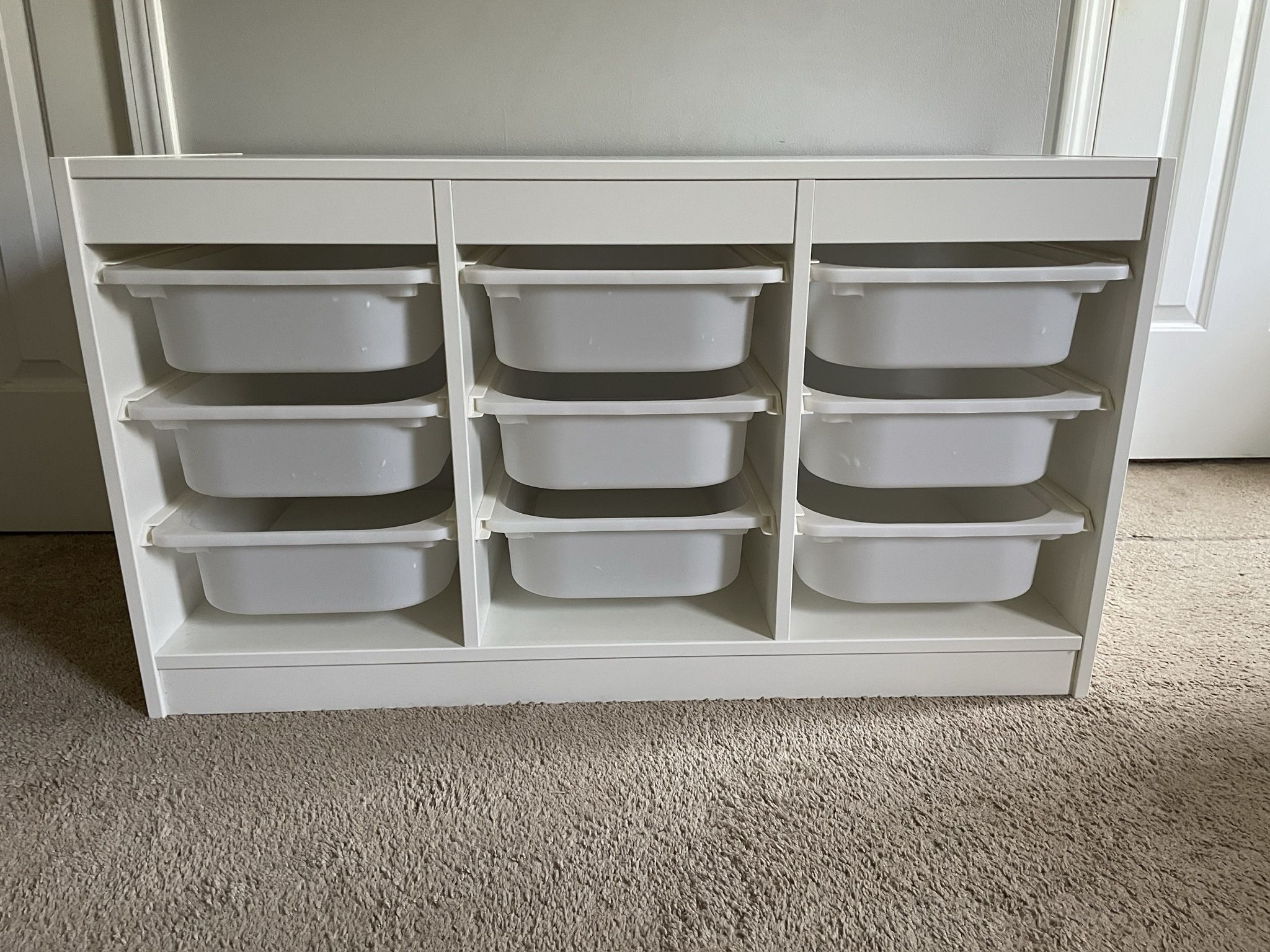 IKEA Toy Storage Organization Shelf With Bins