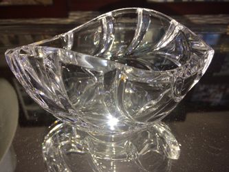 Beautiful crystal dish