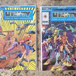 Unity 1 and 0 NM/MINT VALIANT COMICS