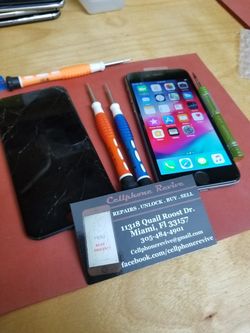 Apple Iphone Screen New and Used 8 plus 8 7 6 6s 5 5s CrAcked Digitizer Broken LCD