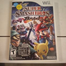 Wii Super Smash Bros Brawl 