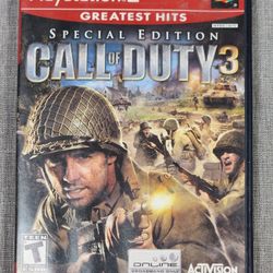 COD 3 Special Edition PS2