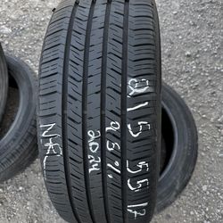 2 tires 95% 215/55/17