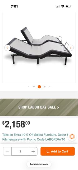 Tempurpedic mattress / split king with Custom Adjustable Base Split King with Wireless Remote Control