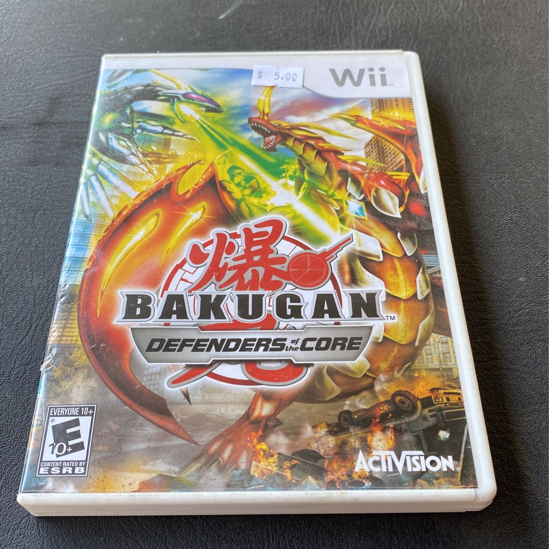 Wii Bakugan Defenders Of The Core