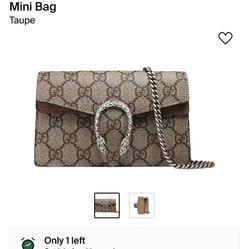 Gucci Dionysus GG supreme super mini bag