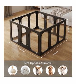 12 panel puppy playpen