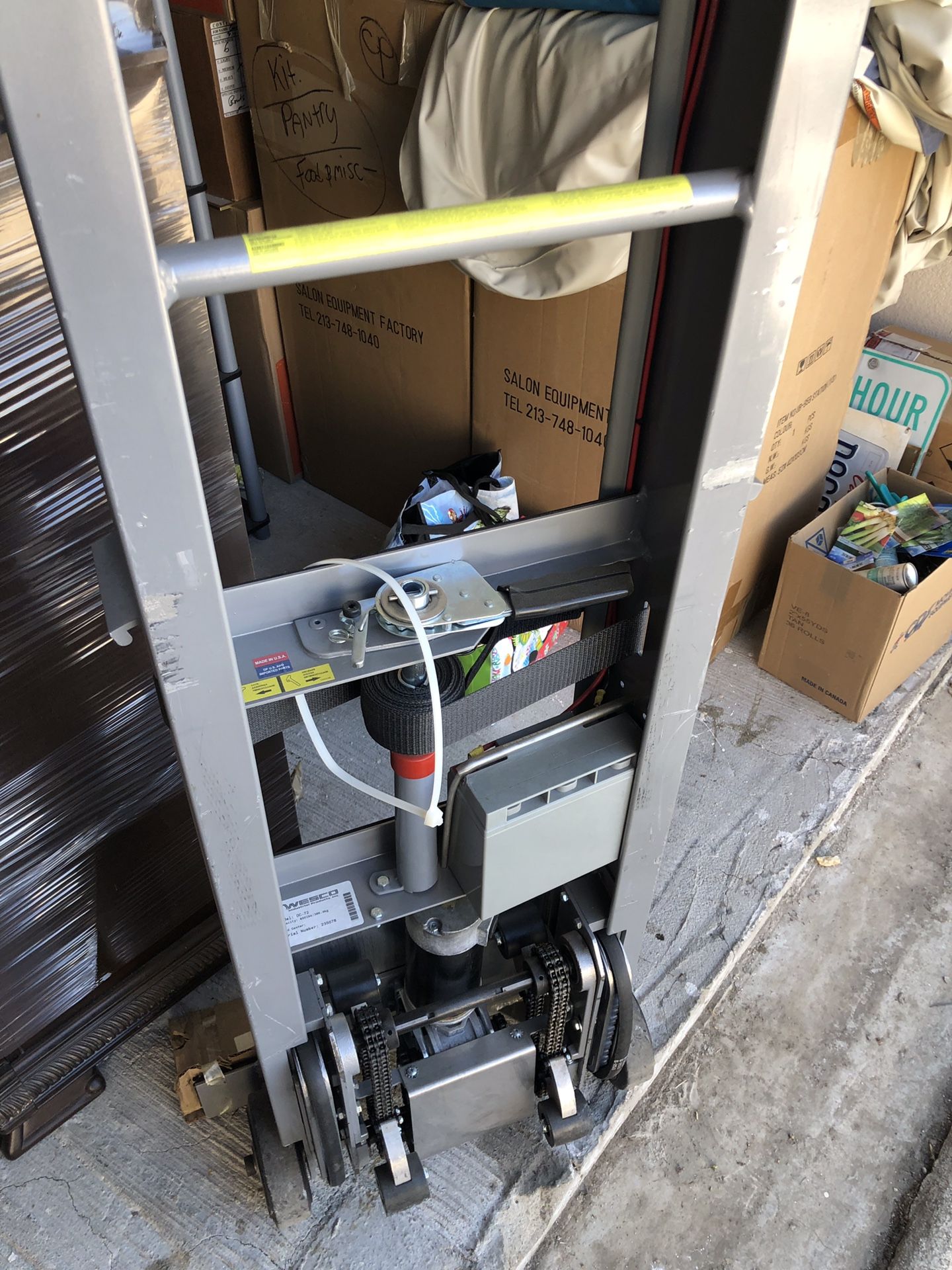 Gun Safe Moving Dolly electric stair climber (1,000lbs capacity)!Still NEW with Stickers... for