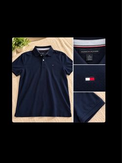Tommy Hilfiger Men’s Navy Blue Classic Polo Shirt – XL
