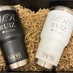Custom Laser Engraved Tumbler 