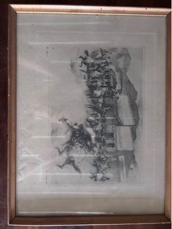 R. H. Palenske 'The Alarm' Framed Print