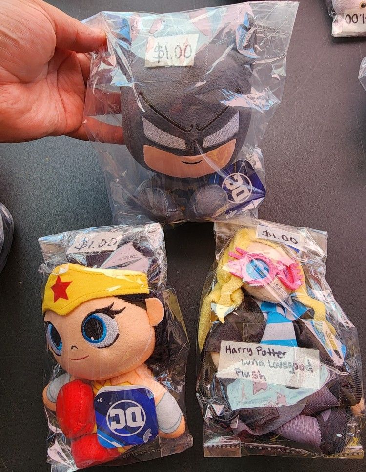 DC And Luna Lovegood Plushies