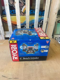 6” Bench Grinder. RYOBI Power Tool for sale