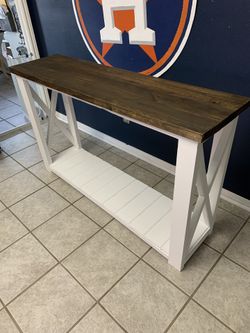 Farmhouse entry table