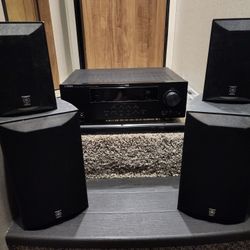 Yamaha  RX-V565
Home theater receiver with HDMI switching and video upconversion