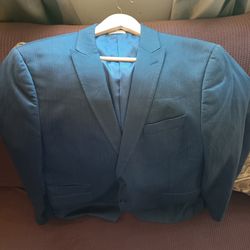 Blazer Jacket (Navy Blue) For Big And Tall