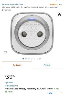Bark Deterrent - Motorola