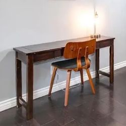 Computer Or Coffee Table & Chair