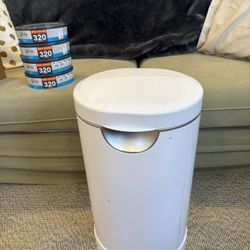 Diaper Pail With Extras 