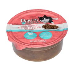 Cat Food- Paws Happy Life (Salmon & Crab In Sauce ) 