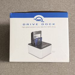 OWC Drive Dock USB-C Dual Drive Bay for Mac and PC
