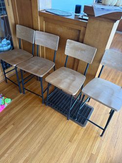4 barstools for $100 total